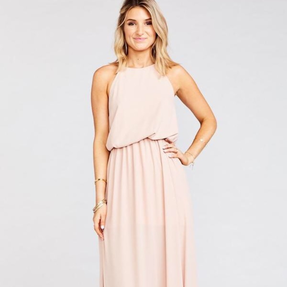 Show me your MuMu Heather Halter Dress